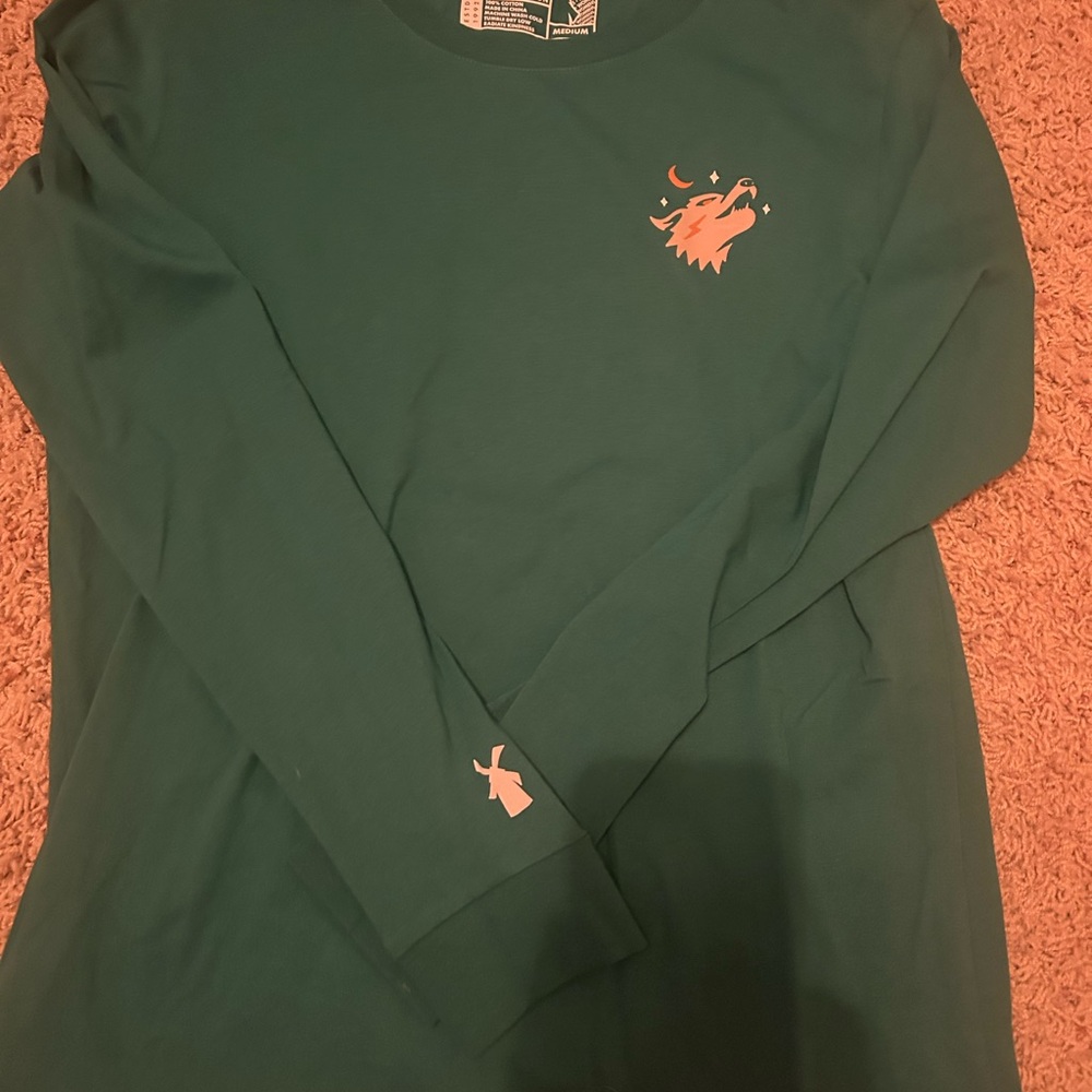 Green Long Sleeve Shirt